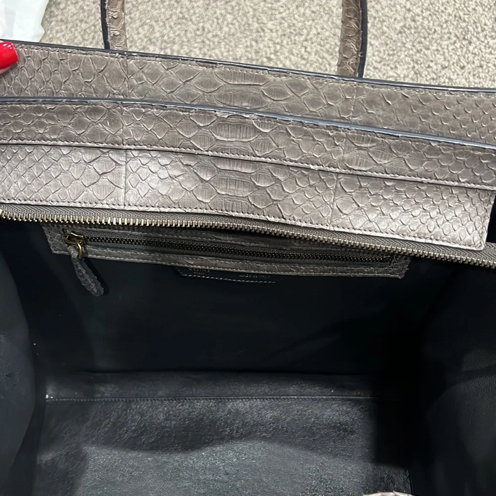 Celine Bag, Size Medium, Python Skin - Picture 11 of 13